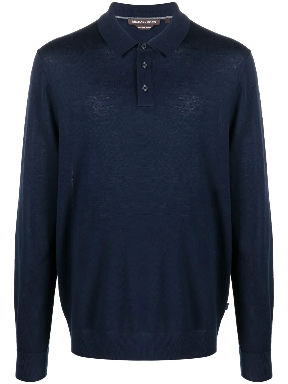 Шерстяная рубашка поло с длинными рукавами MICHAEL KORS, синий
Шерстяная рубашка поло с длинными рукавами MICHAEL KORS, синий
