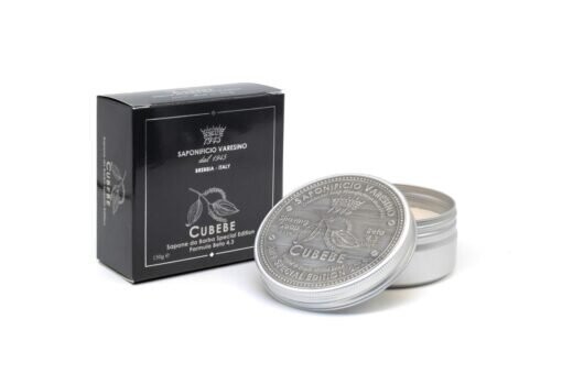 Saponificio Varesino Cubebe, Мыло для бритья Формула 4.3, 150 г
Saponificio Varesino Cubebe, Мыло для бритья Формула 4.3, 150 г