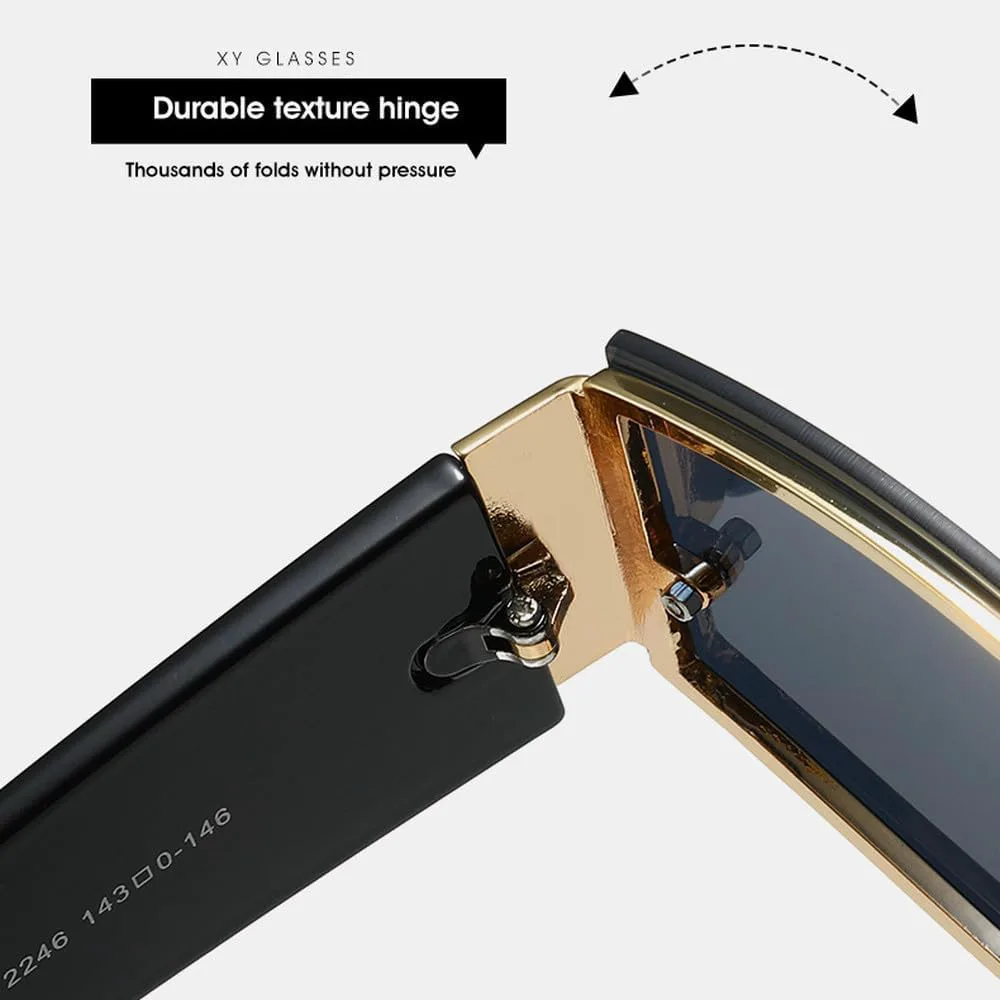 Цельные солнцезащитные очки большого размера для мужчин и женщин, модные солнцезащитные очки без оправы, женские очки с защитой от УФ-излучения UV400 MTZJH, Tea Blue
Цельные солнцезащитные очки большого размера для мужчин и женщин, модные солнцезащитные очки без оправы, женские очки с защитой от УФ-излучения UV400 MTZJH, Tea Blue