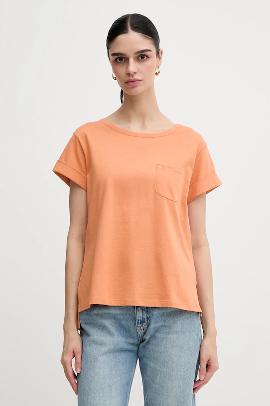 Хлопковая футболка Sisley, оранжевый
Хлопковая футболка Sisley, оранжевый
