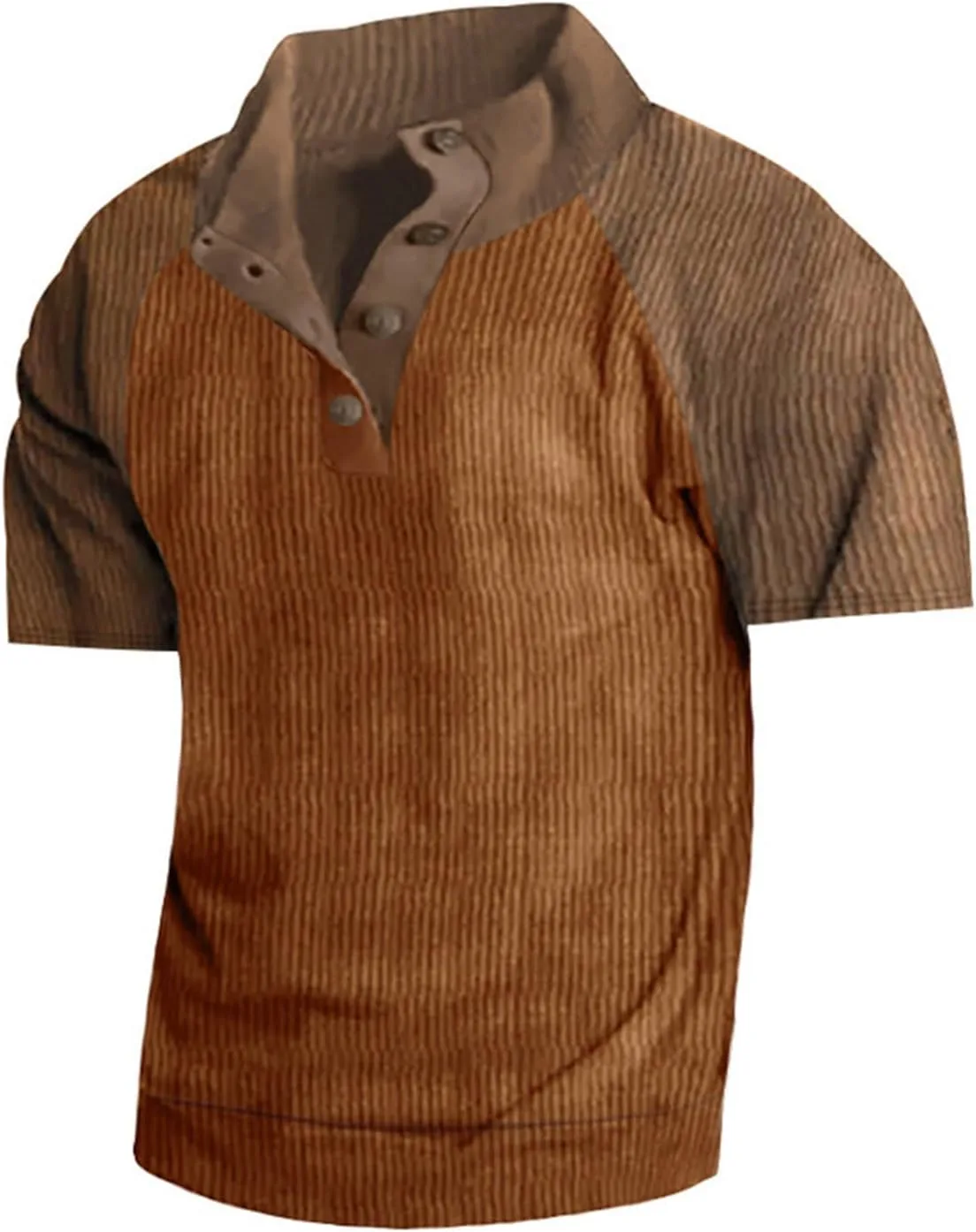 Короткий рубашка-поло из вельвета для мужчин, цветной блок, свободный крой
Короткий рубашка-поло из вельвета для мужчин, цветной блок, свободный крой