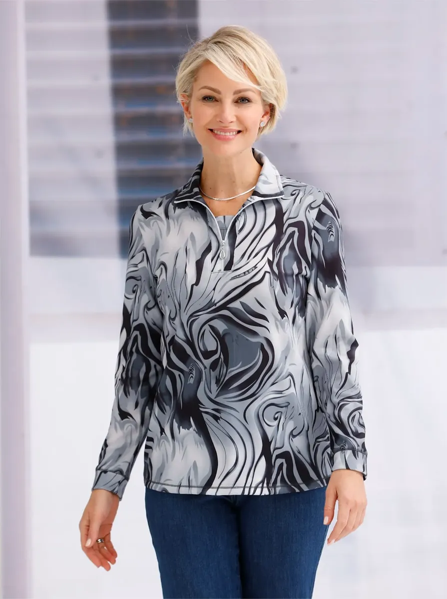 Рубашка-поло Classic Basics "Winter Shirt", цвет Schwarz-Bedruckt
Рубашка-поло Classic Basics "Winter Shirt", цвет Schwarz-Bedruckt