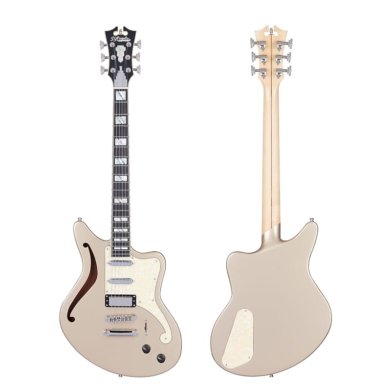 Электрогитара D'Angelico Deluxe Bedford SH Electric Guitar-Desert Gold Finish NEW w/Hard Case
Электрогитара D'Angelico Deluxe Bedford SH Electric Guitar-Desert Gold Finish NEW w/Hard Case