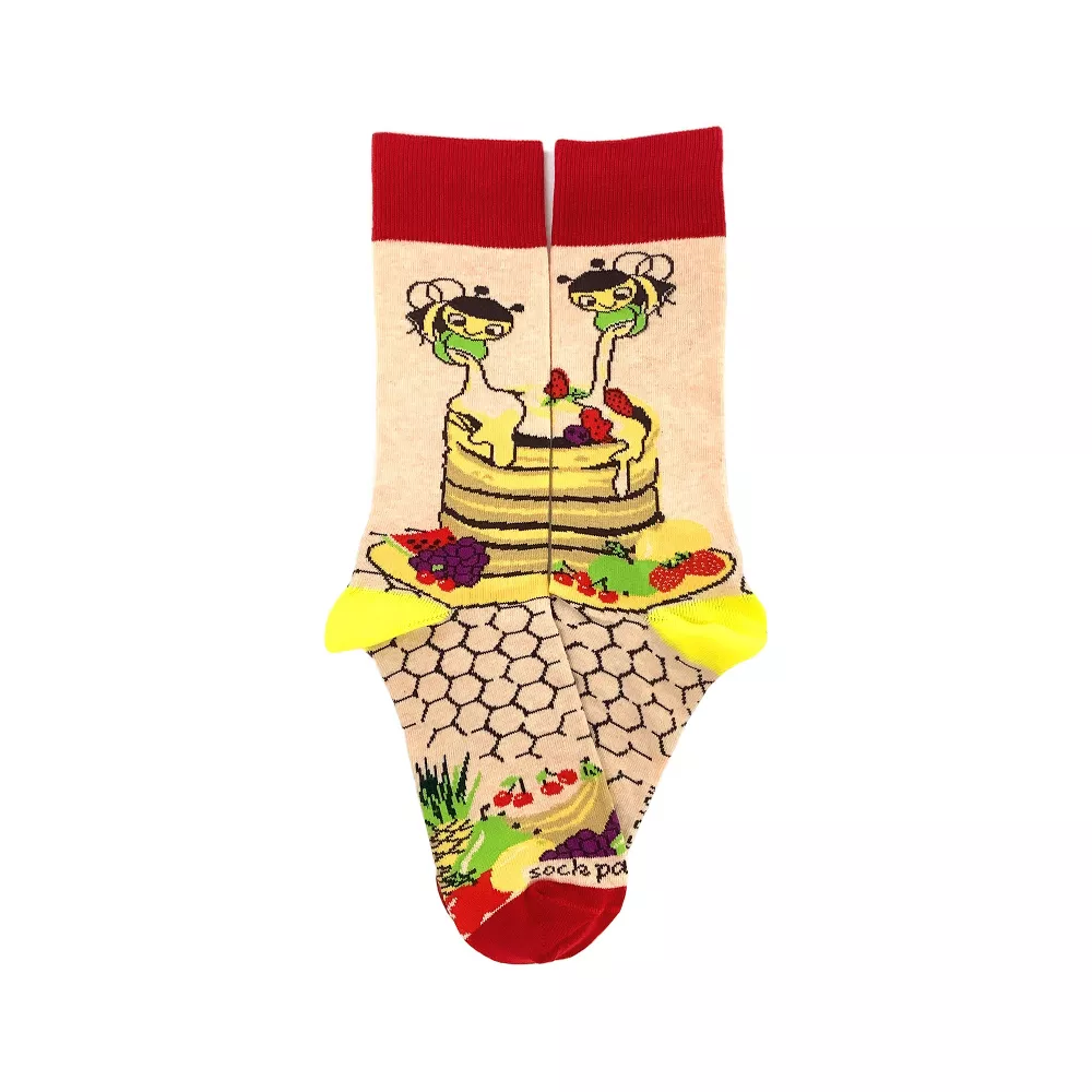 Как вам нравятся ваши блинные носки от Sock Panda (женские размеры для взрослых, средние)
Как вам нравятся ваши блинные носки от Sock Panda (женские размеры для взрослых, средние)