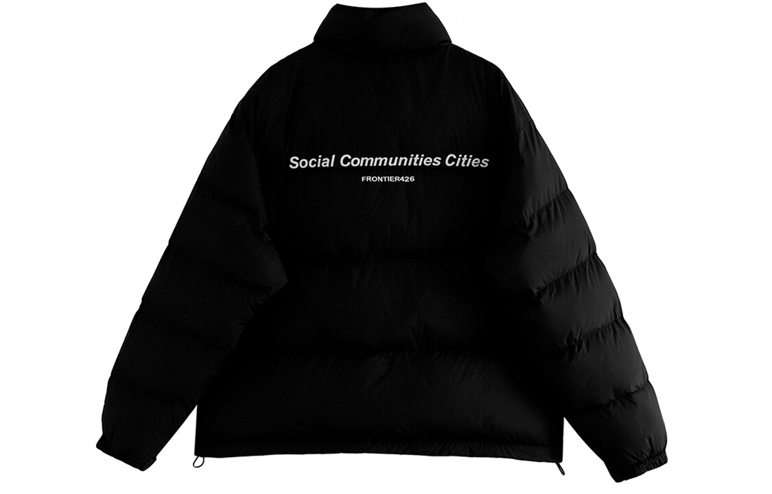 F426 Стеганая куртка унисекс, Черный
F426 Стеганая куртка унисекс, Черный