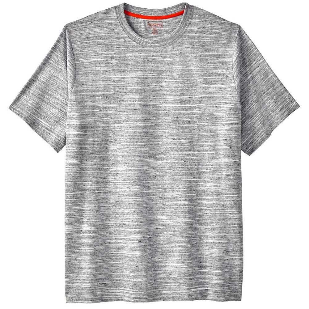 Мужская трикотажная футболка с круглым вырезом Boulder Creek By Kingsize для больших и высоких тяжеловесов, цвет White Marl
Мужская трикотажная футболка с круглым вырезом Boulder Creek By Kingsize для больших и высоких тяжеловесов, цвет White Marl