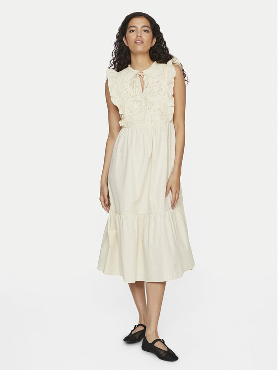 Летнее платье regular fit Krista 14106337 Vila, бежевый
Летнее платье regular fit Krista 14106337 Vila, бежевый