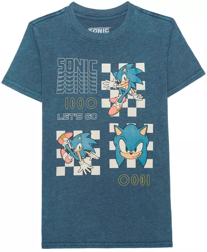 Футболка с коротким рукавом для мальчиков Little & Big Boys Sonic, синий
Футболка с коротким рукавом для мальчиков Little & Big Boys Sonic, синий