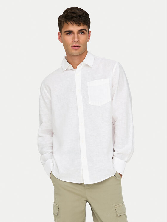 Рубашка обычного кроя Caiden 22031804 Only & Sons, белый
Рубашка обычного кроя Caiden 22031804 Only & Sons, белый