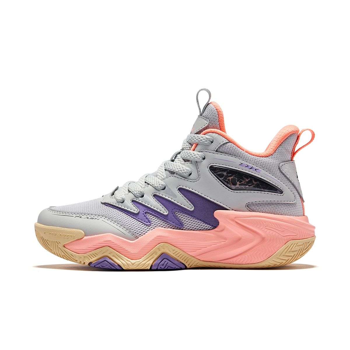 Баскетбольные кроссовки для детей ERKE KIDS, белый/серый/фиолетовый
Баскетбольные кроссовки для детей ERKE KIDS, белый/серый/фиолетовый