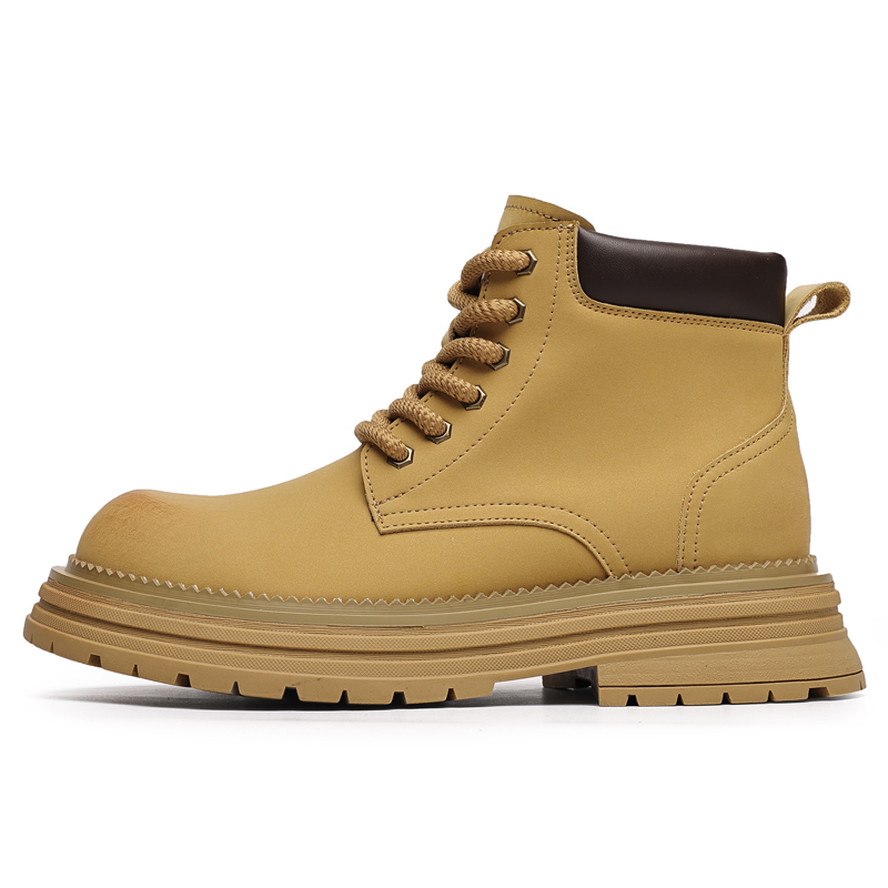 WEISHIBANGWEI Короткие мужские ботинки Martin цвета Camel
WEISHIBANGWEI Короткие мужские ботинки Martin цвета Camel