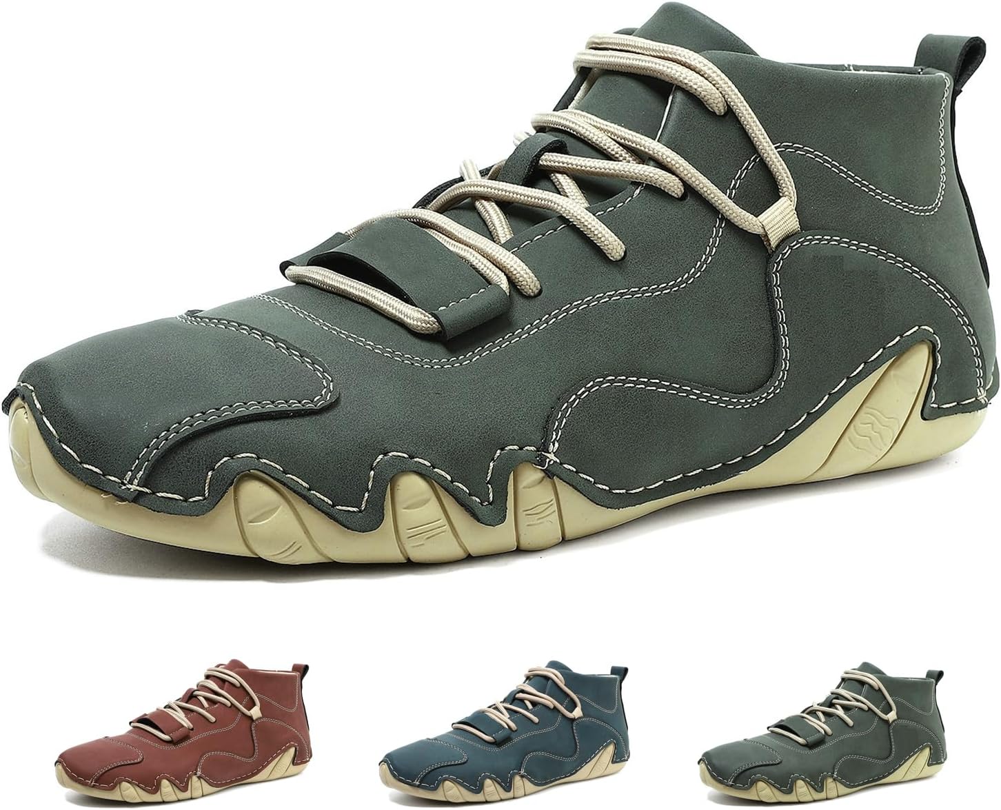 Мужские замшевые ботинки чукка до щиколотки для походов, кемпинга и вождения, на все сезоны, модные, с ручной строчкой, с круглым носком, на шнуровке, высокие кроссовки, удобная обувь для улицы, повседневная обувь и для бега Glbdu, зеленый
Мужские замшевые ботинки чукка до щиколотки для походов, кемпинга и вождения, на все сезоны, модные, с ручной строчкой, с круглым носком, на шнуровке, высокие кроссовки, удобная обувь для улицы, повседневная обувь и для бега Glbdu, зеленый