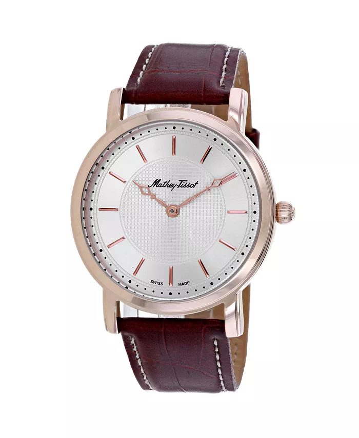 Женские городские часы с серебристым циферблатом - H611252PSS Mathey Tissot, серебряный
Женские городские часы с серебристым циферблатом - H611252PSS Mathey Tissot, серебряный