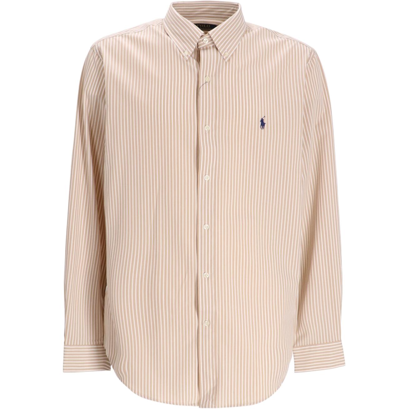 Рубашка в полоску из хлопка Polo Ralph Lauren, бежевый
Рубашка в полоску из хлопка Polo Ralph Lauren, бежевый