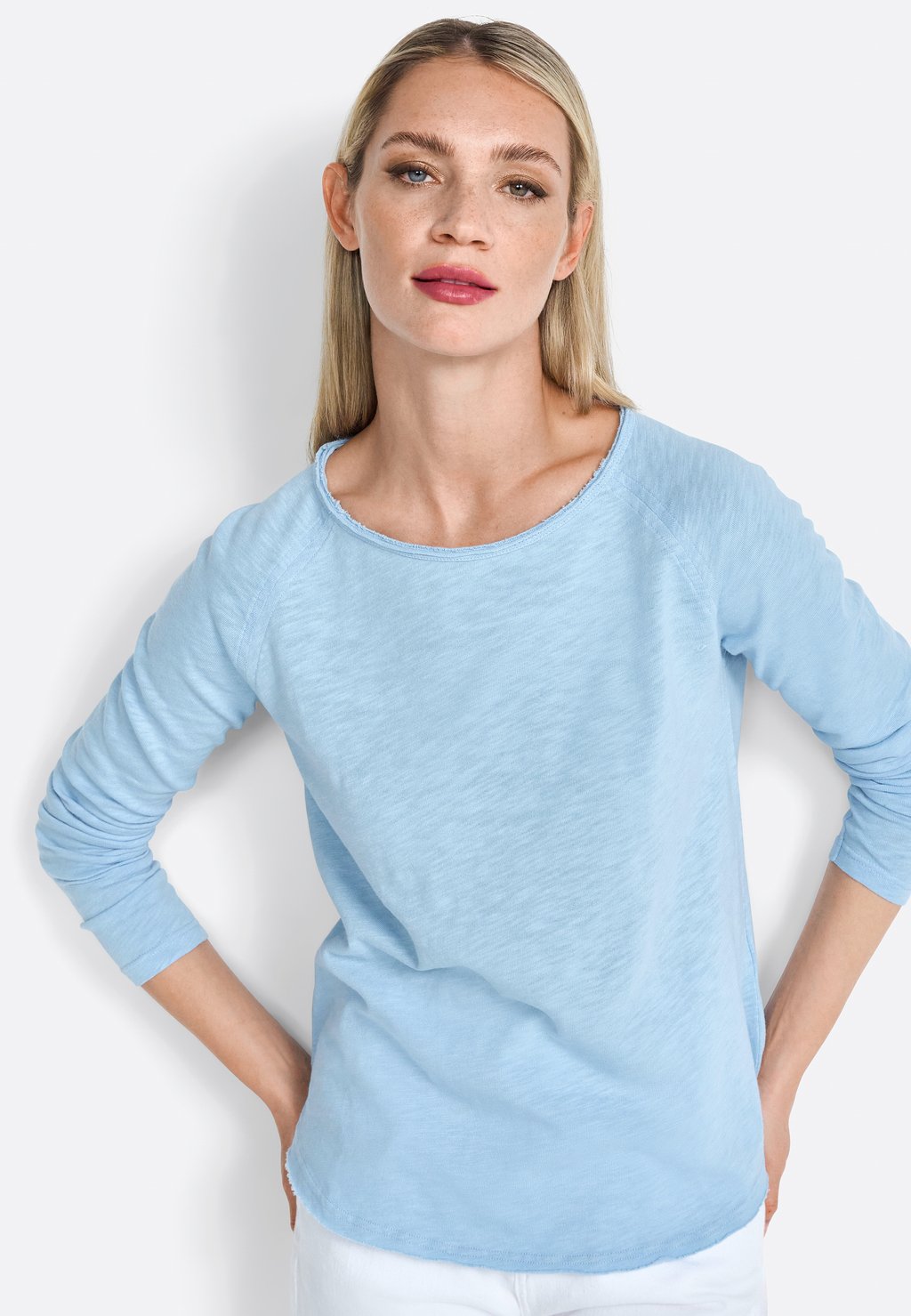 Топ с длинными рукавами Rich & Royal, светло-голубой
Топ с длинными рукавами Rich & Royal, светло-голубой