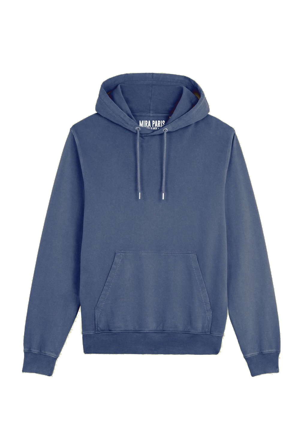 Толстовка с капюшоном BE KIND BACK EMBROIDERY UNISEX Mira Paris, синий 
Толстовка с капюшоном BE KIND BACK EMBROIDERY UNISEX Mira Paris, синий