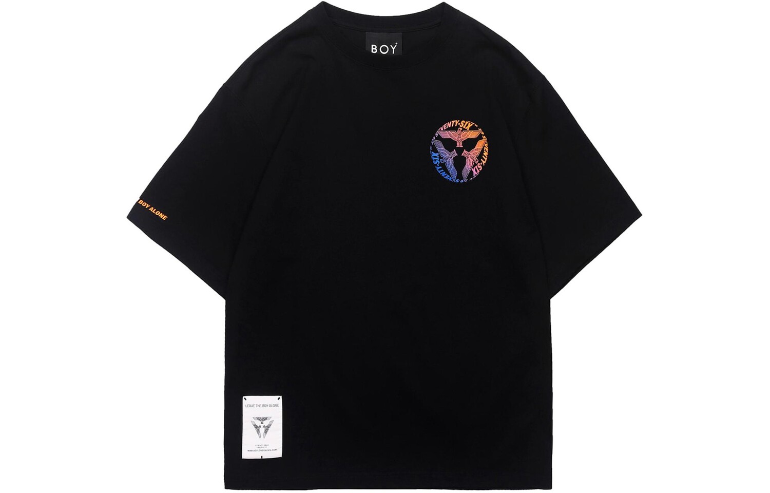 Футболка унисекс черная Boy London, черный
Футболка унисекс черная Boy London, черный