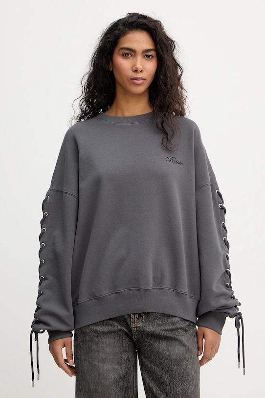 Хлопковая толстовка Rotate, серый
Хлопковая толстовка Rotate, серый