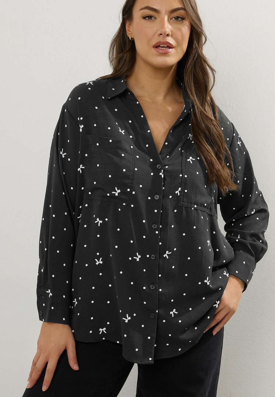 Блуза Yours Clothing BOW PRINT , Black/Anthracite
Блуза Yours Clothing BOW PRINT , Black/Anthracite