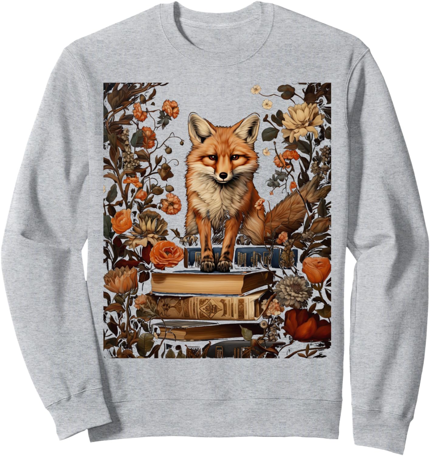 Толстовка в стиле коттеджкор с цветочным рисунком, лисой и милым гобликом Cottagecore Goblincore And Fairycore Stuff, серый
Толстовка в стиле коттеджкор с цветочным рисунком, лисой и милым гобликом Cottagecore Goblincore And Fairycore Stuff, серый