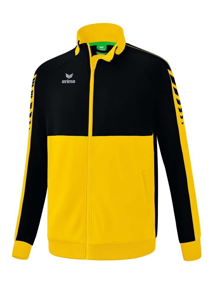 Тренировочня куртка erima, цвет gelb/schwarz
Тренировочня куртка erima, цвет gelb/schwarz