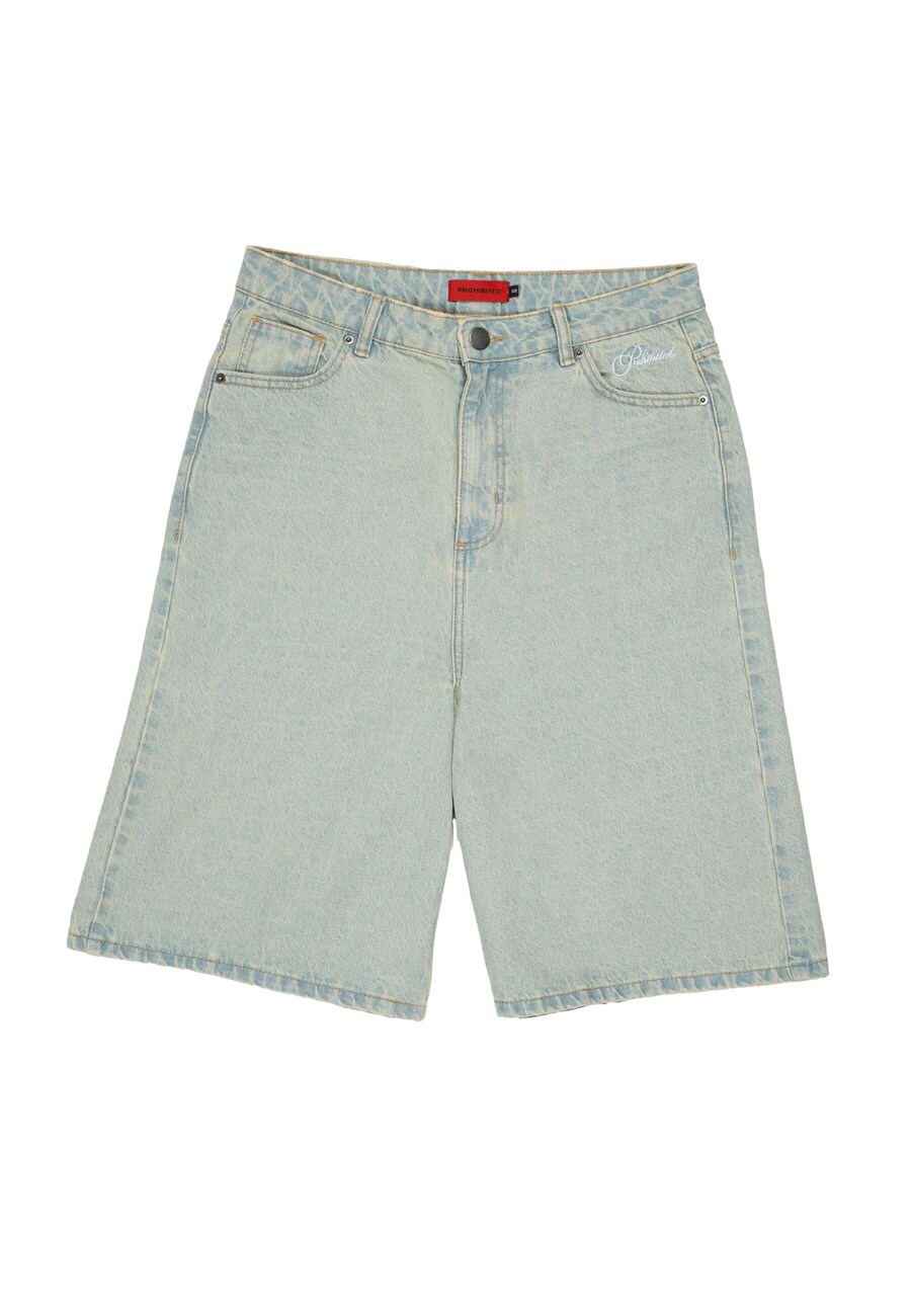 Джинсы с широкими штанинами Prohibited SoHo, Blue Denim
Джинсы с широкими штанинами Prohibited SoHo, Blue Denim