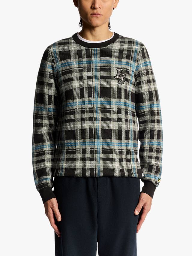 Хлопковый джемпер Lyle & Scott, Jet Black/Mid Grey
Хлопковый джемпер Lyle & Scott, Jet Black/Mid Grey