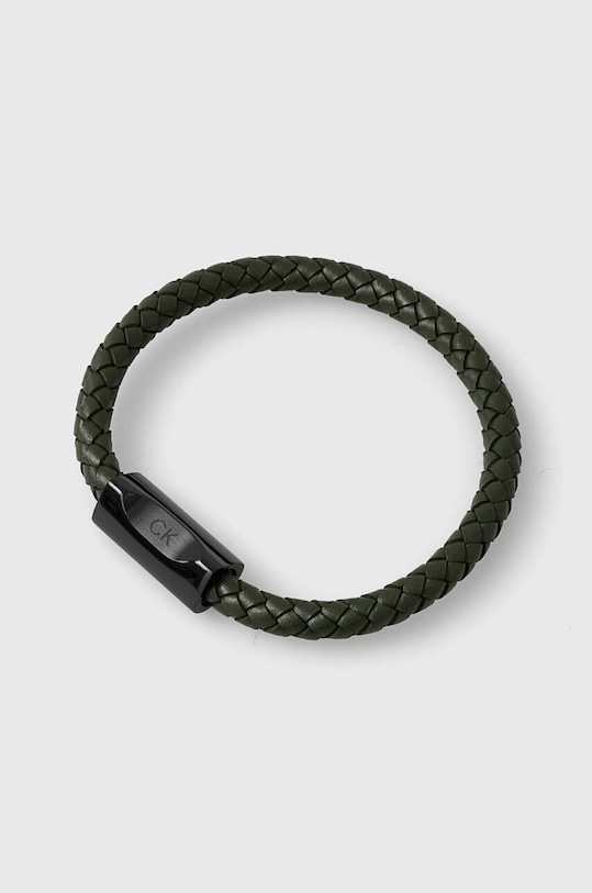 Кожаный браслет Calvin Klein, зеленый
Кожаный браслет Calvin Klein, зеленый