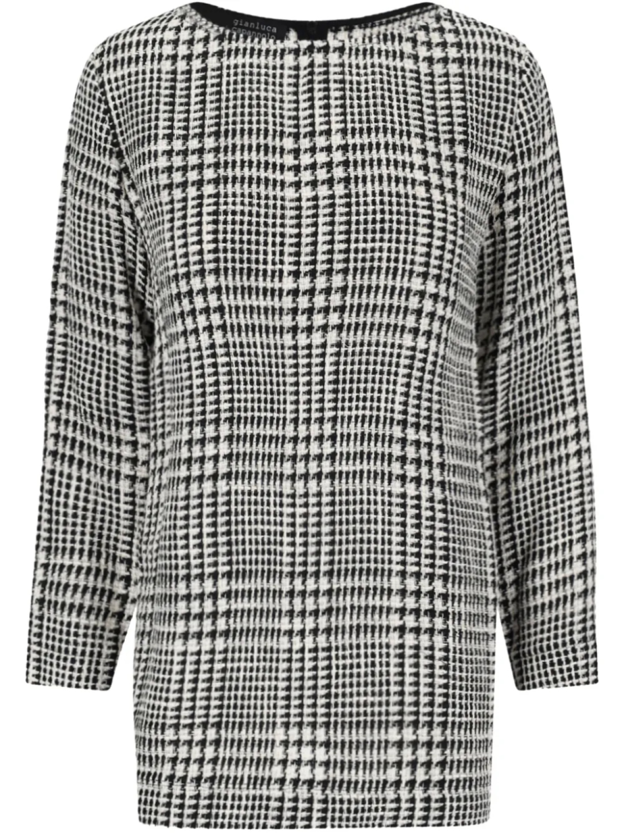 Gianluca Capannolo платье мини в клетку тартан, белый
Gianluca Capannolo платье мини в клетку тартан, белый