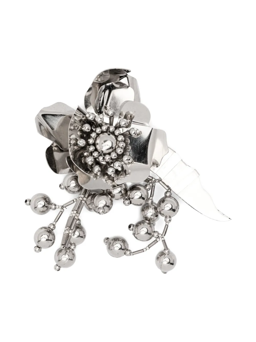 Брошь с бусинами Nº21, серебристый
Брошь с бусинами Nº21, серебристый