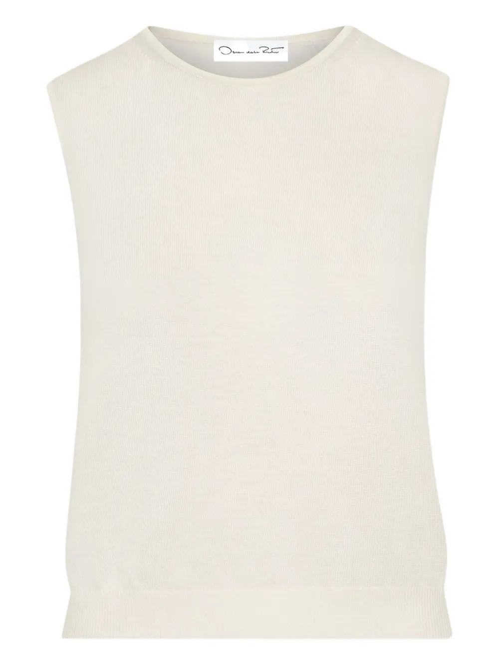 Топ без рукавов Oscar de la Renta, нейтральный
Топ без рукавов Oscar de la Renta, нейтральный