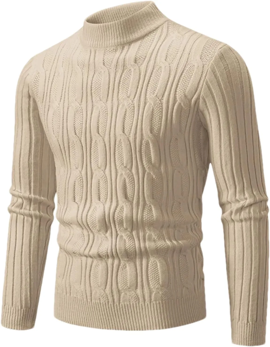 Мужской полуводолазный свитер с длинным рукавом OWEIEYEU
Мужской полуводолазный свитер с длинным рукавом OWEIEYEU