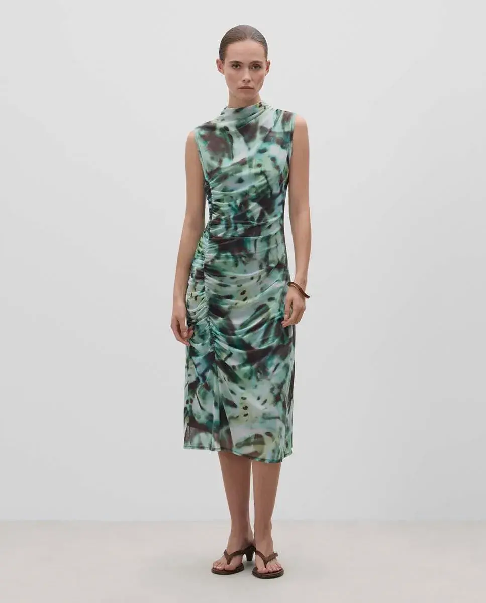 Расписное платье из тюля Simorra, зеленый
Расписное платье из тюля Simorra, зеленый