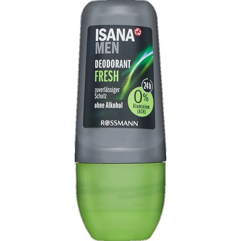 Дезодорант шариковый Fresh ISANA, 50 ml
Дезодорант шариковый Fresh ISANA, 50 ml