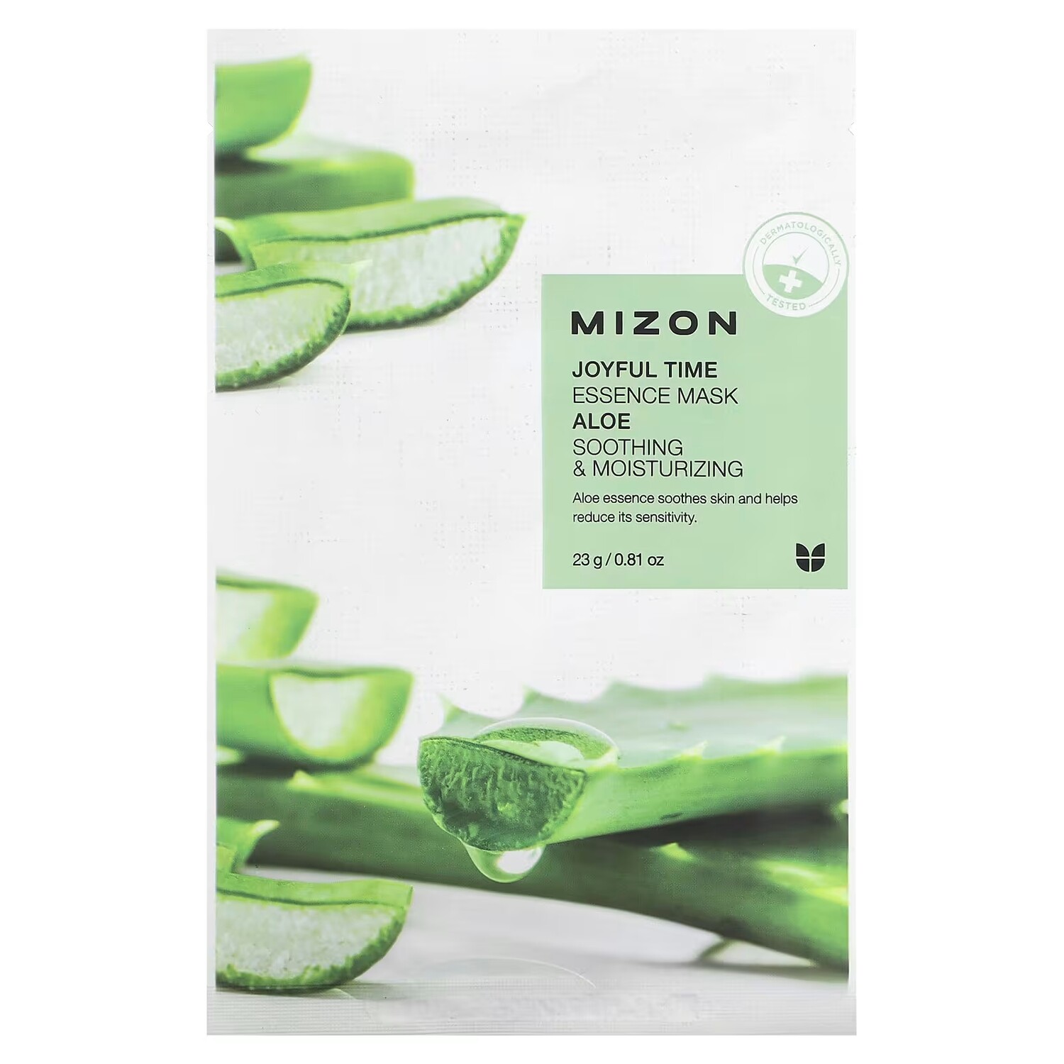 Mizon Joyful Time Essence Beauty Mask с алоэ, 1 лист, 0,81 унции (23 г)
Mizon Joyful Time Essence Beauty Mask с алоэ, 1 лист, 0,81 унции (23 г)