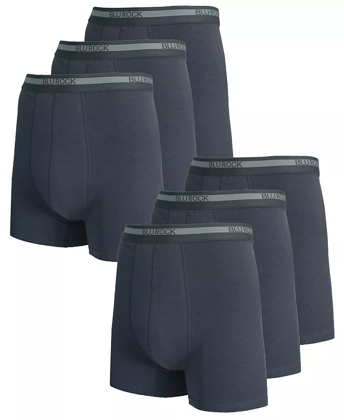 Мужские хлопковые трусы-боксеры с эффектом растяжения, 6 штук в упаковке Blu Rock, черный
Мужские хлопковые трусы-боксеры с эффектом растяжения, 6 штук в упаковке Blu Rock, черный