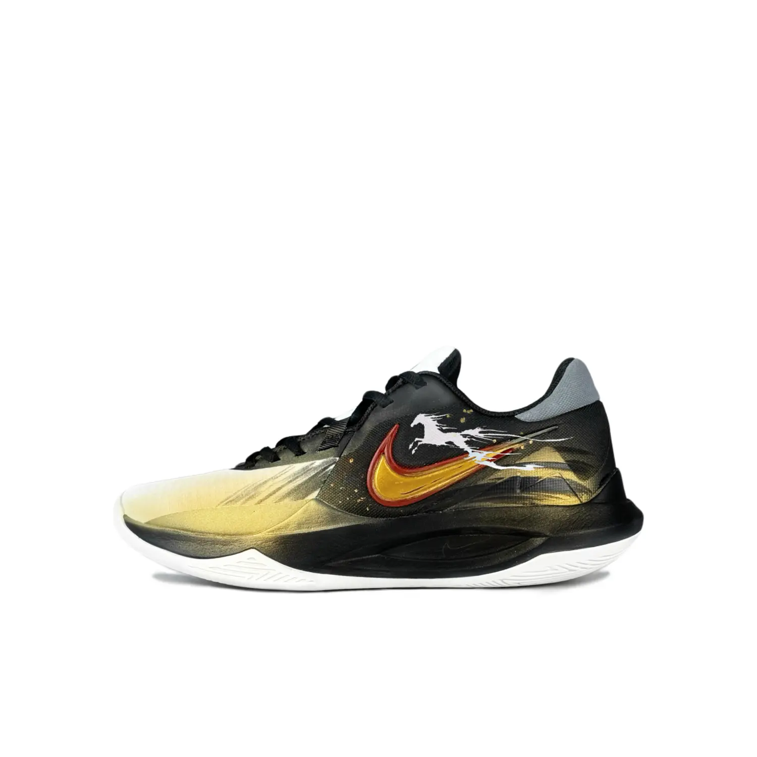 Nike Precision 6 White Horse Steps On Gold, год лошади по китайскому календарю, тканевая подкладка, устойчивая к истиранию, противоскользящая
Nike Precision 6 White Horse Steps On Gold, год лошади по китайскому календарю, тканевая подкладка, устойчивая к истиранию, противоскользящая