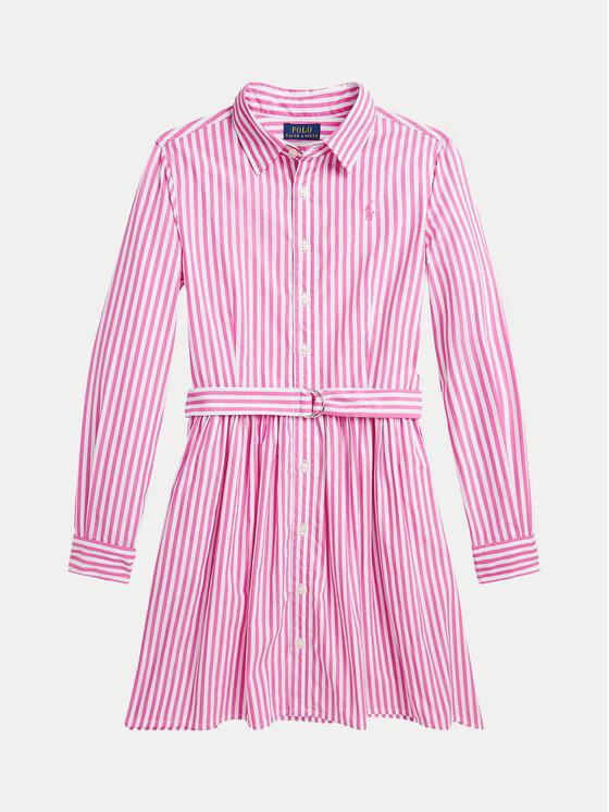 Платье-Рубашка стандартный крой 313934134001 Polo Ralph Lauren, розовый
Платье-Рубашка стандартный крой 313934134001 Polo Ralph Lauren, розовый