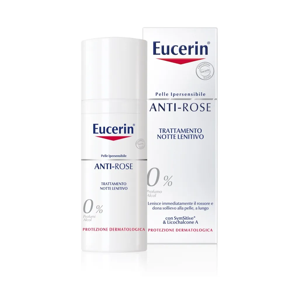 Eucerin Anti-Rose Night 50 мл успокаивающее средство
Eucerin Anti-Rose Night 50 мл успокаивающее средство