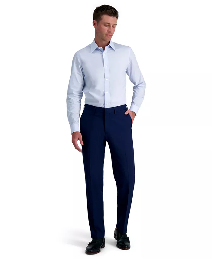 Мужские классические брюки прямого кроя Premium Comfort с 4-сторонней растяжимостью, без складок и стрелок Haggar, синий
Мужские классические брюки прямого кроя Premium Comfort с 4-сторонней растяжимостью, без складок и стрелок Haggar, синий