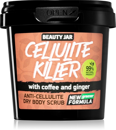 Антицеллюлитный скраб для тела с морской солью Beauty Jar Cellulite Killer, 150 g
Антицеллюлитный скраб для тела с морской солью Beauty Jar Cellulite Killer, 150 g