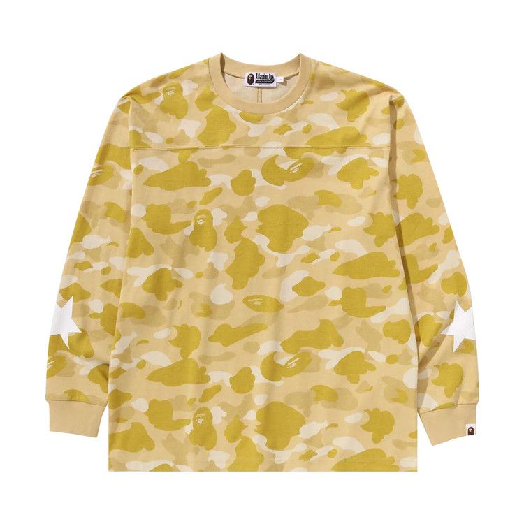 Футболка BAPE Color Camo Relaxed Fit Long-Sleeve Tee, Yellow
Футболка BAPE Color Camo Relaxed Fit Long-Sleeve Tee, Yellow
