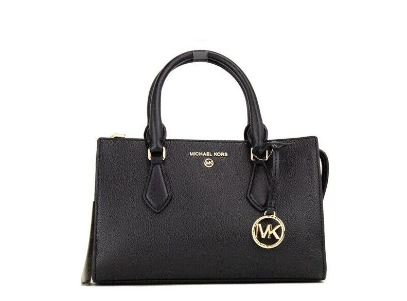Сумка-портфель через плечо Valerie Small из черной кожи East West Satchel Michael Kors
Сумка-портфель через плечо Valerie Small из черной кожи East West Satchel Michael Kors