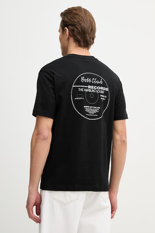 Хлопковая футболка te_bossclub BOSS Orange, черный
Хлопковая футболка te_bossclub BOSS Orange, черный