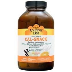Country Life Кал-снек (жевательный) Ванильно-апельсиновый 120 вафель
Country Life Кал-снек (жевательный) Ванильно-апельсиновый 120 вафель