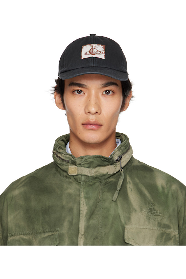 Хлопковая твиловая бейсболка Vivienne Westwood, черный
Хлопковая твиловая бейсболка Vivienne Westwood, черный