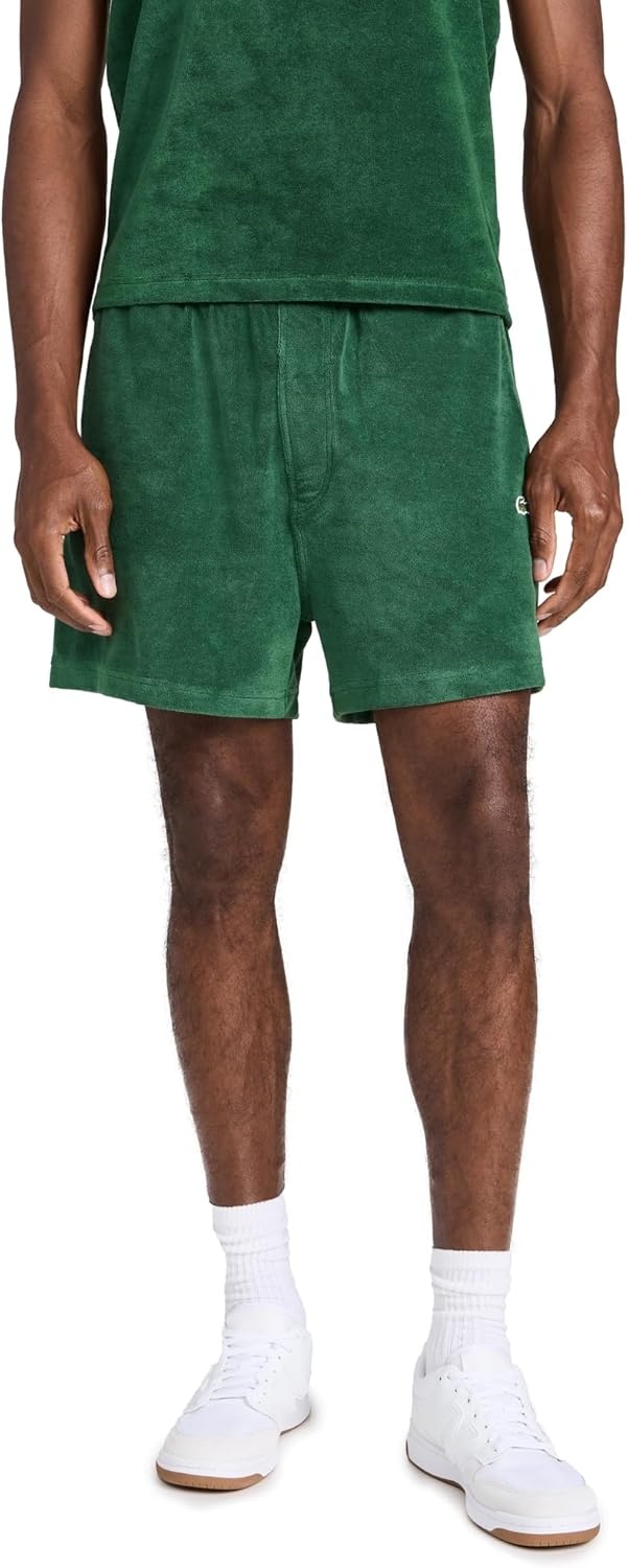 Lacoste мужские шорты Regular Fit с регулируемой талией 4", Appalachian Green
Lacoste мужские шорты Regular Fit с регулируемой талией 4", Appalachian Green