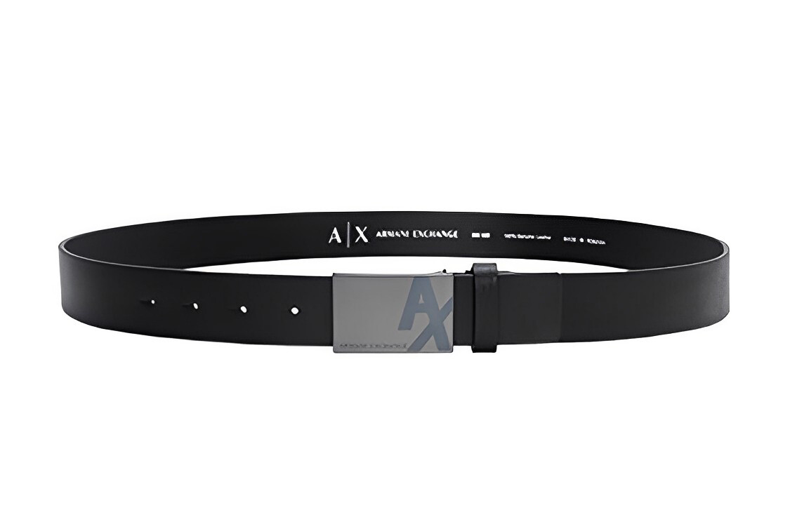 ARMANI EXCHANGE Мужской кожаный ремень, Black
ARMANI EXCHANGE Мужской кожаный ремень, Black