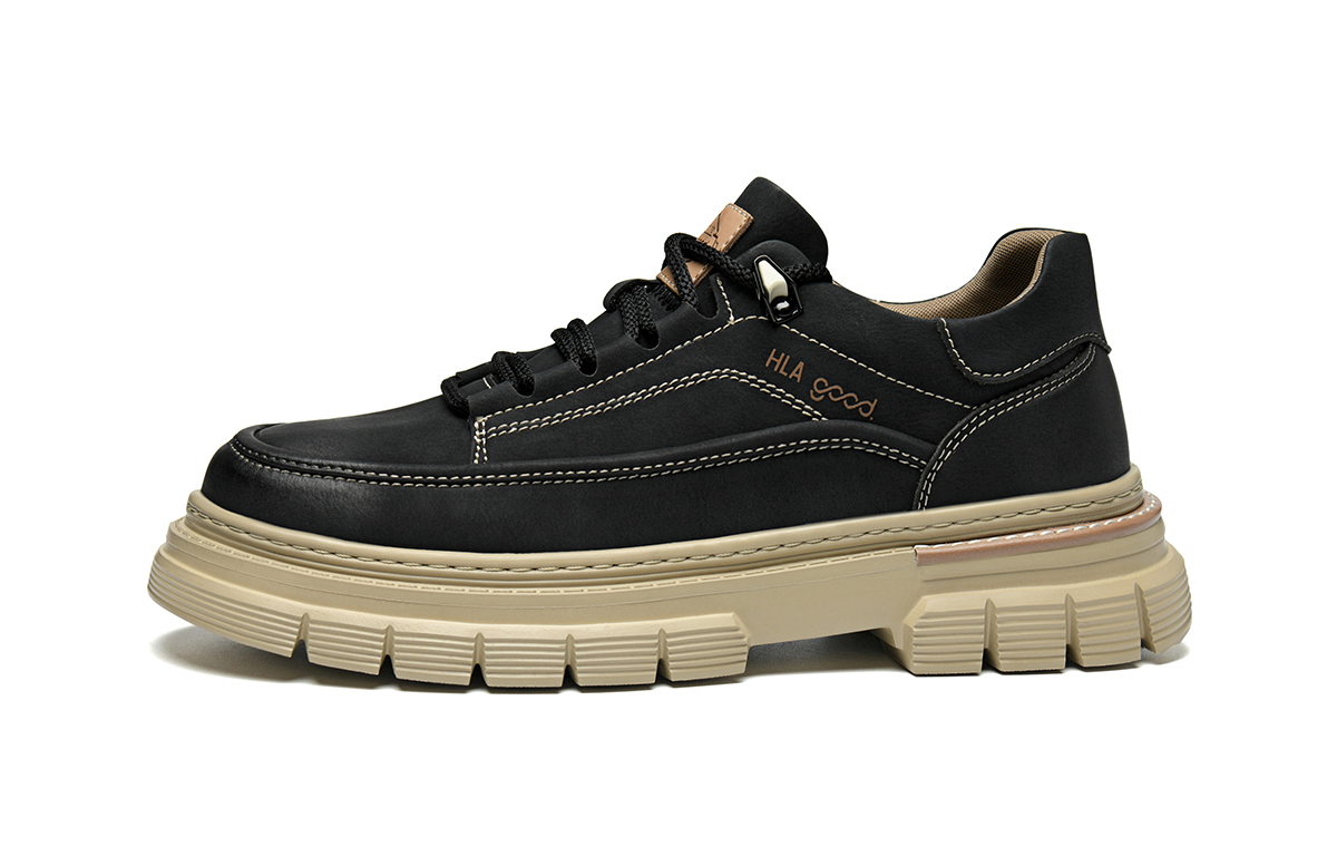 HLA Мужские ботинки Martin Boots цвета хаки, черные
HLA Мужские ботинки Martin Boots цвета хаки, черные