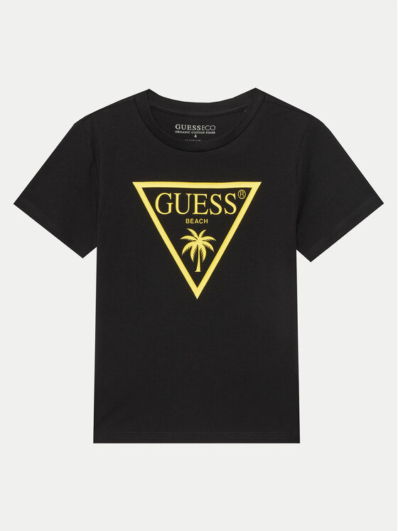 Футболка classic fit L5GI29J1314 Guess, черный
Футболка classic fit L5GI29J1314 Guess, черный